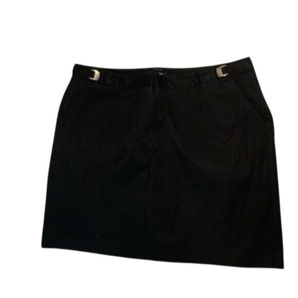Venezia Jeans Womens Black Stretch Skirt Size 20W - Picture 1 of 6